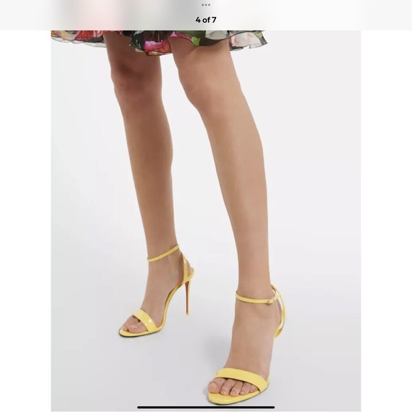 Christian Louboutin Loubigirl 85mm Nappa Leather SandalsEUR 39 - Picture 4 of 5